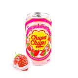Chupa Chups Газирана плодова напитка ЯГОДА/СМЕТАНА 345мл./24