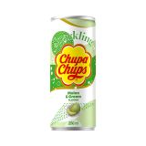Chupa Chups Газирана плодова напитка Пъпеш и сметана 250мл./24