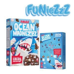 ЗЗ FUNieZzZ ОКЕАН КАКАО-МАРШМЕЛОУ 300Г/12