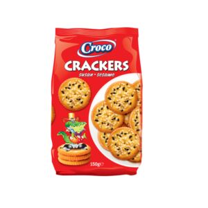 CROCO Crackers СУСАМ 150Г/12