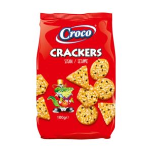 CROCO CRACKERS СУСАМ 100Г/12