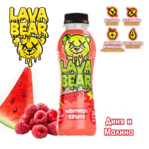 LAVA BEAR  ДИНЯ и МАЛИНА 400мл/12