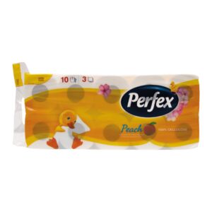 TOILET PAPER PERFEX 10/1 Peach 3ply