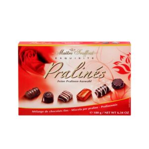 Assorted Pralines Red  180g / 8