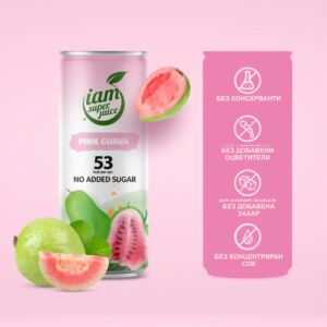 I am Superjuice  РОЗОВА ГУАВА 330МЛ/12