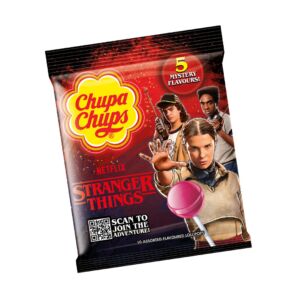 Lollipop ChCh PINK 10 pcs STRANGER THINGS 120g/12