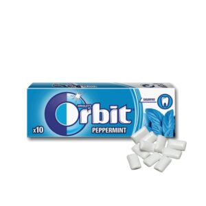 ОРБИТ ДРАЖЕ ПЕПЪРМИНТ/30пак в стек