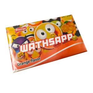 Wallet Chewing Gum Wathsapp Orange 30x11g/24